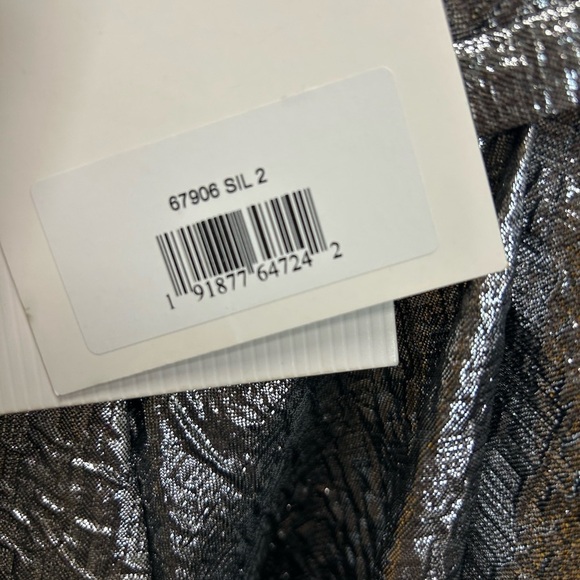 MAC DUGGAL 67906 NWT One Shoulder Bow Midi Dress - Picture 10 of 12